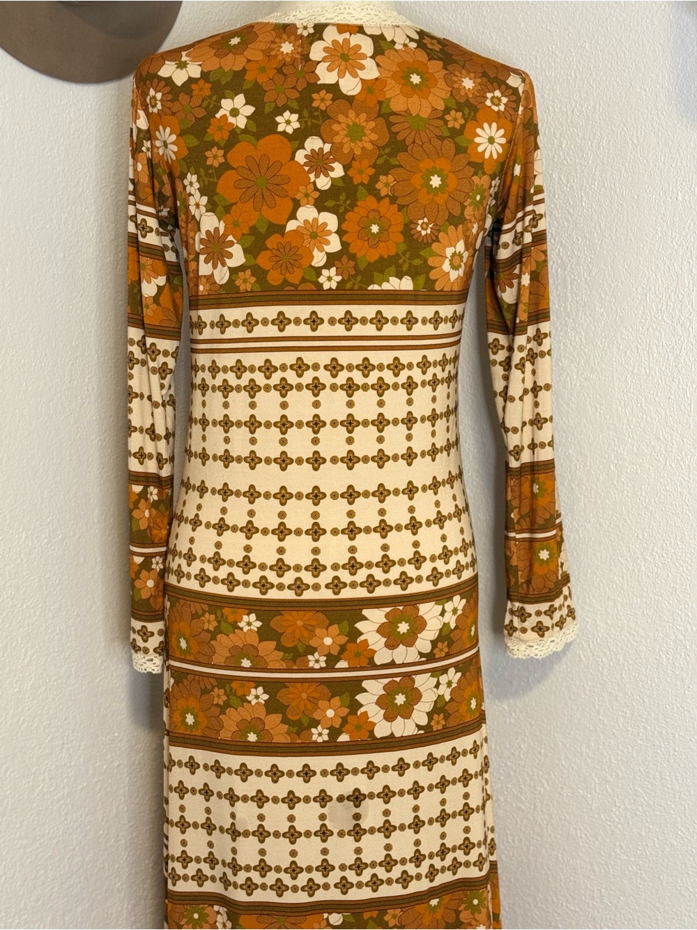 NWT Golden Brown the Label Goin’ to California Maxi Medium - Picture 7 of 12